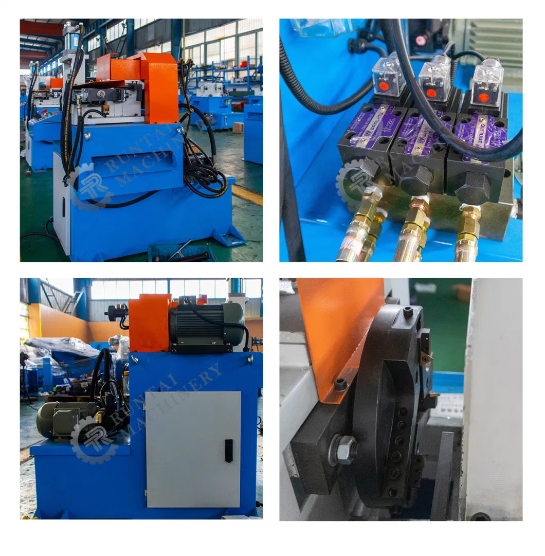Rt80fa Auto Deburring Steel Rod PVC Pipe Beveler Chamfering Machine for Pipe Orifice Smoothing