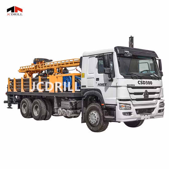Dminingwell Used 600m Truck Mounted Deep Borehole Water Well Drilling Rig Machine for Sale